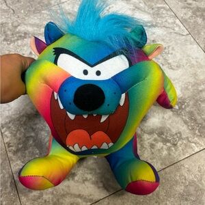 Looney Tunes Gradient Tasmanian Devil Stuffed Animal Plush Taz Figure 9”